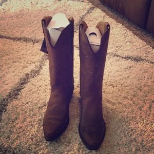 Old West Women’s Brown Cowboy Boots
